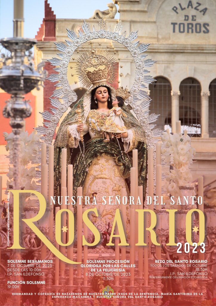 Procesión de Nuestro Señora del Santo Rosario de Almería 2023: Horarios e Itinerarios